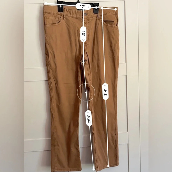 WOOLRICH Vintage cotton khaki pants men’s Size 34x30 - Picture 4 of 5